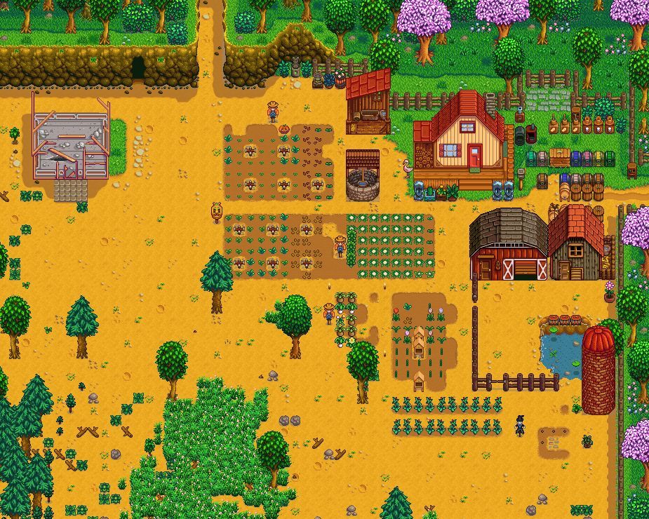 My barren farm.