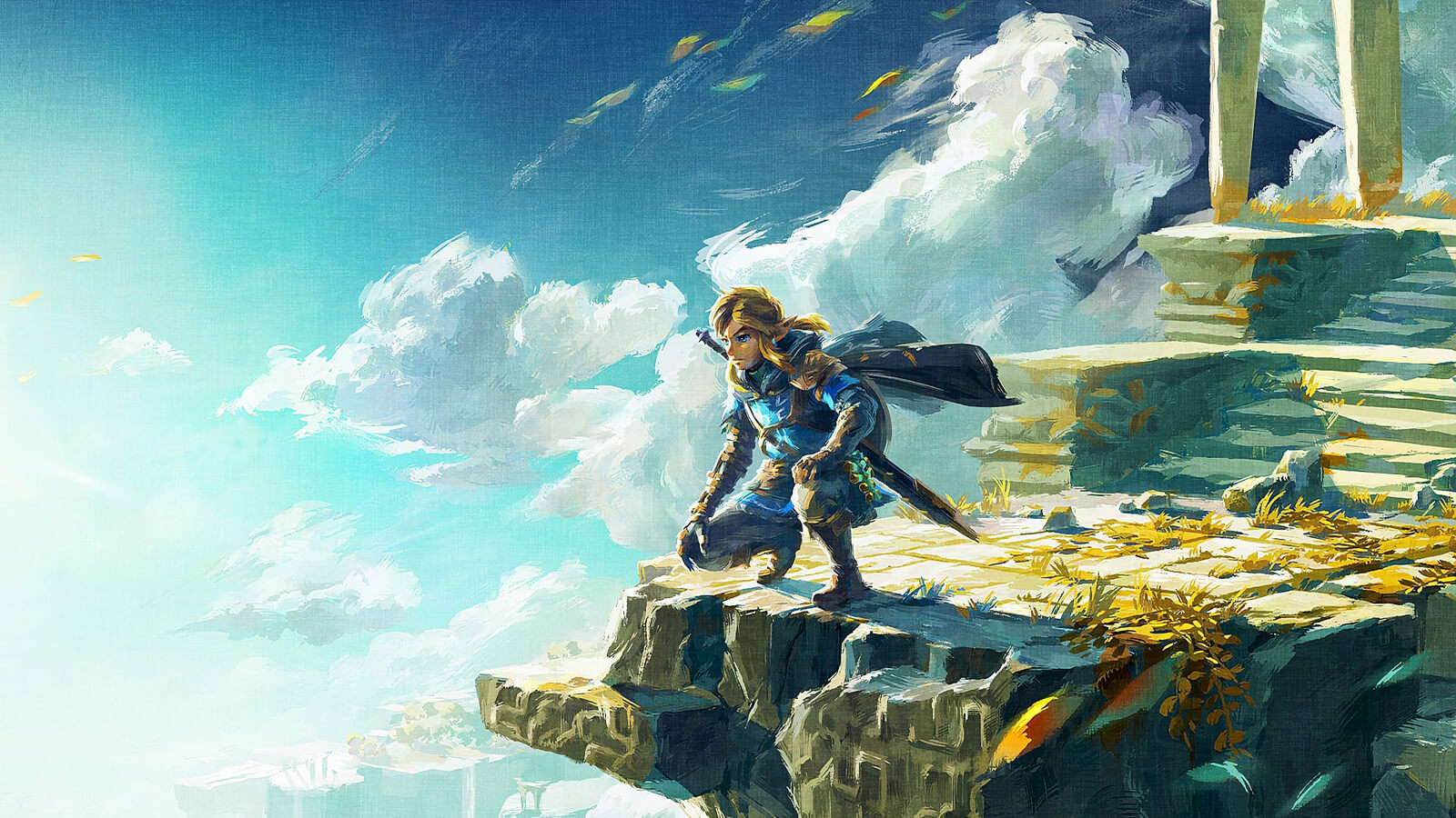 Game artwork of Link.